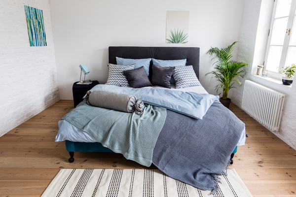 pościel bawełniana Azzurro 220x200cm 