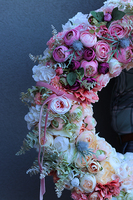 Carmen II, dużych rozmiarów wieniec dekoracyjny, śr.70cm  