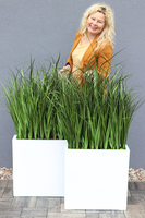 Marco Hilonea, sztuczne trawy w donicy Fiberglass, 1szt. wys.110cm