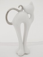 ceramiczna figurka Kot A, wym.27.5x14.5x5.5cm