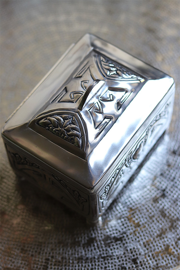 cukiernica posrebrzana Orient 