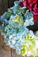 Hortensja Kolory wianek na drzwi, śr.38cm 