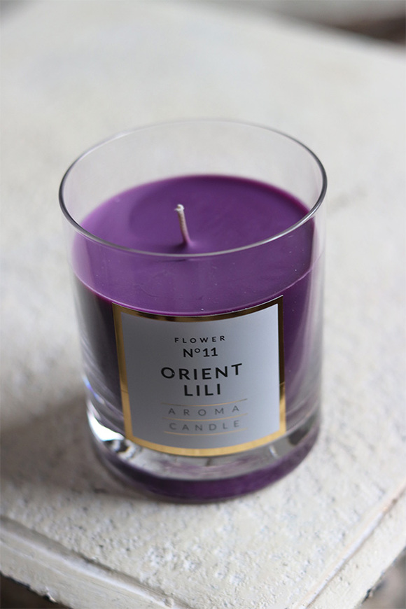 świeca zapachowa w szkle, A&C Orient Lili, 250g