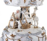 Zimowa Karuzela, bożonarodzeniowa pozytywka A, wym.17x11.5cm