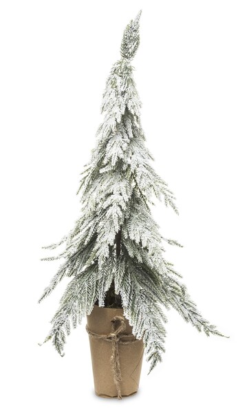 choinka sztuczna / ozdoba świąteczna, Nordica Snow, wys.57cm 