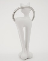 ceramiczna figurka Kot B, wym.20.5x9.5x4.5cm