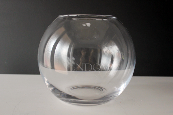 wazon Szklana Kula wys.17cm, śr.22cm