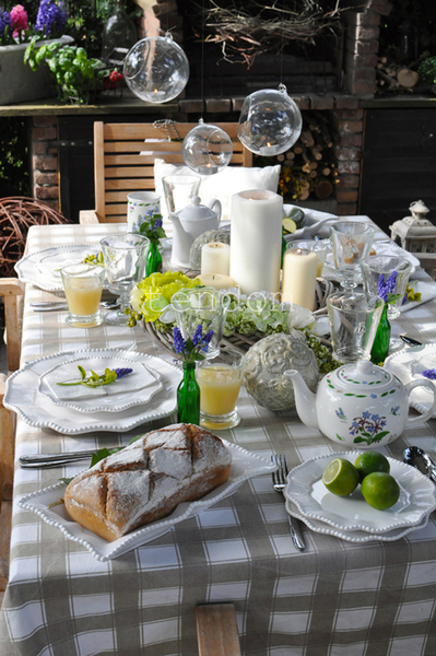 szklana kula - świecznik Gardenia, śr.13cm