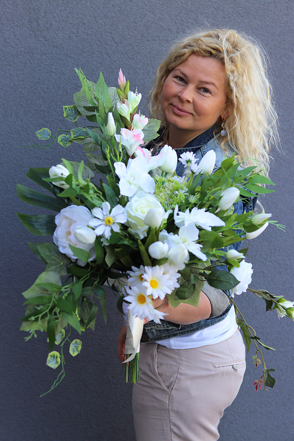 Mirar, komplet dekoracji nagrobnych, wiązanka + bukiet