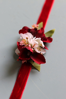 bransoletka na rękę, Niech żyje Bal, czerwona rozmiar uniwersalny