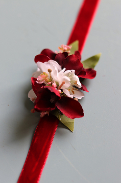 bransoletka na rękę, Niech żyje Bal, czerwona rozmiar uniwersalny