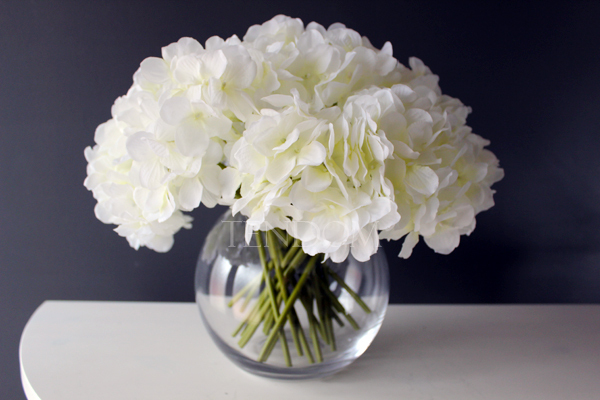 wazon Szklana Kula wys.17cm, śr.22cm