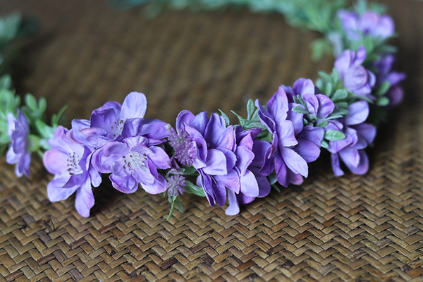 Henila, komunijny wianek na głowę, rozmiar uniwersalny