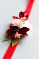 bransoletka na rękę, Niech żyje Bal, czerwona rozmiar uniwersalny