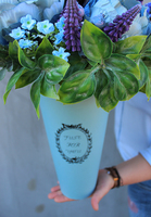 Blue Dream, kompozycja kwiatowa / bukiet / Flowerbox, wys.60cm