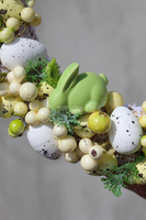 dekoracyjny wianek wielkanocny Koronkowy 8, śr.30cm