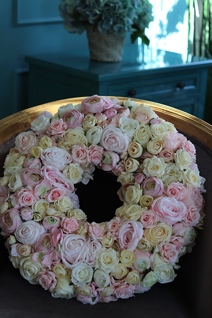 Bella Pastels, ogromny wianek na drzwi, śr.48cm