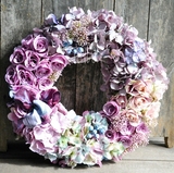 bardzo duży wianek na drzwi Bogactwo Natury, śr.50cm  