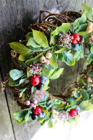 jesienny dekoracyjny wianek Skarby Jesieni, śr.32cm 