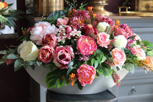 elegancka kompozycja nagrobna Laos Della, wys.108x65x52cm