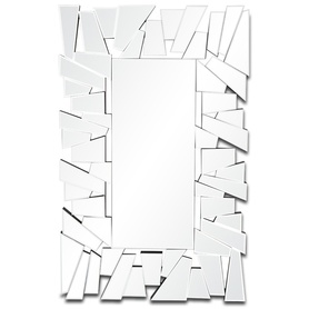 Shard, nowoczesne lustro, pion-poziom, wym.120x76cm