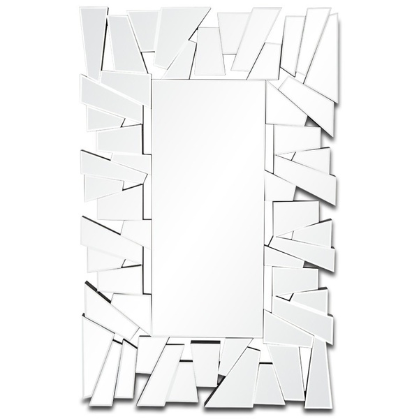 Shard, nowoczesne lustro, pion-poziom, wym.120x76cm