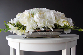 elegancka kompozycja kwiatowa, Palladium, wys.25cm