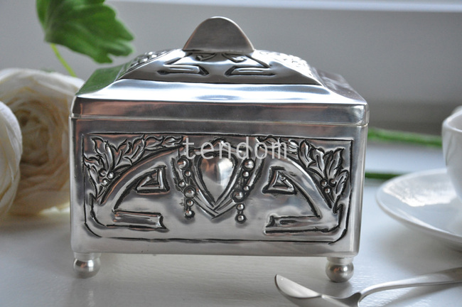 cukiernica posrebrzana Orient 