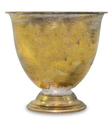 metalowa osłonka / donica / naczynie Gold Home, 19x20x20cm