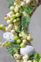 dekoracyjny wianek wielkanocny Koronkowy 8, śr.30cm