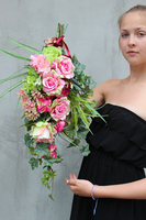 dekoracja, wiązanka nagrobna Flawia, wym.65cm