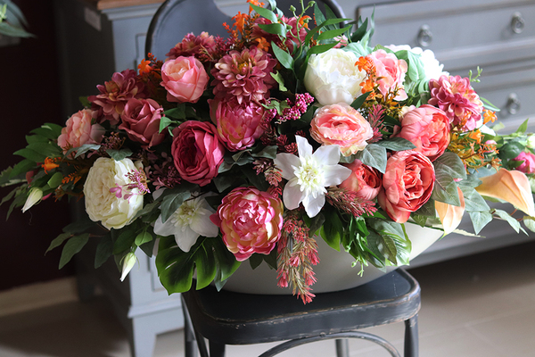 elegancka kompozycja nagrobna Laos Della, wys.108x65x52cm