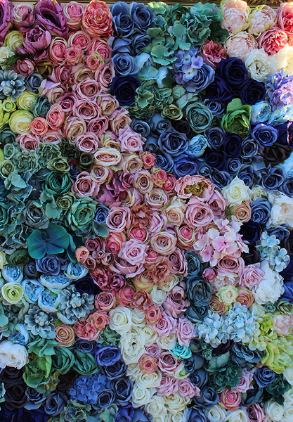 Bohemia, efektowna kwietna dekoracja w Twojej ramie, wym.100x100cm