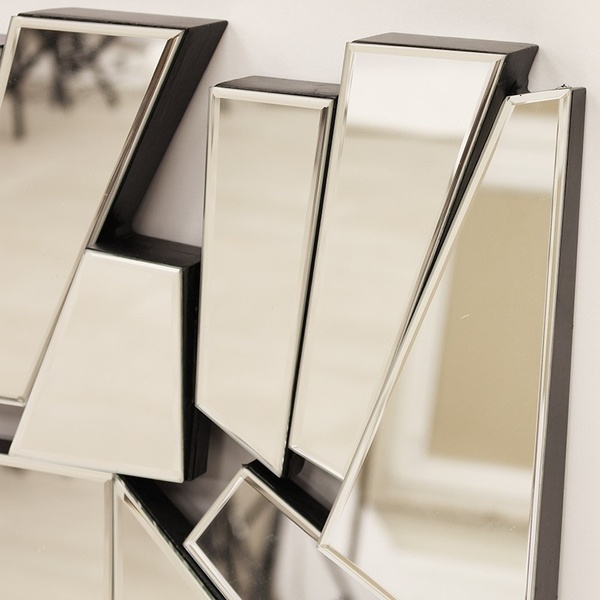 Shard, nowoczesne lustro, pion-poziom, wym.120x76cm