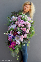 Stella New Design, wiązanka nagrobna, dł.88cm 