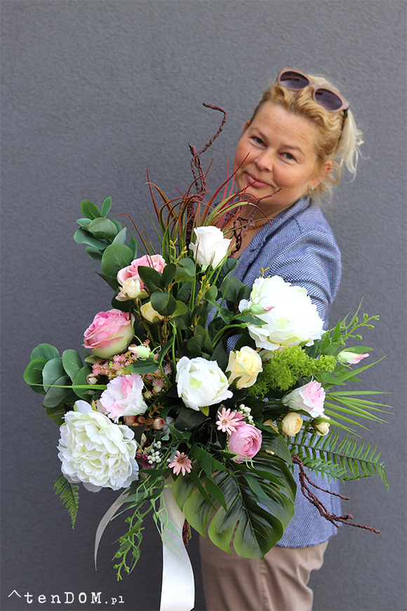 Edyta 2, bukiet nagrobny, dł.62cm