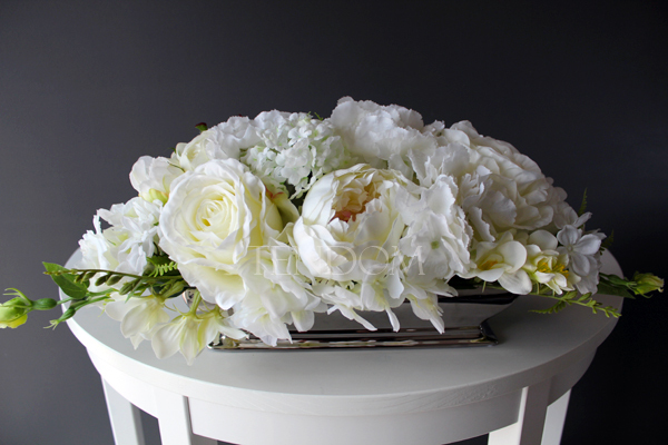 elegancka kompozycja kwiatowa, Palladium, wys.25cm