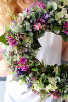 dekoracyjny wianek na drzwi Theresa, śr.34cm