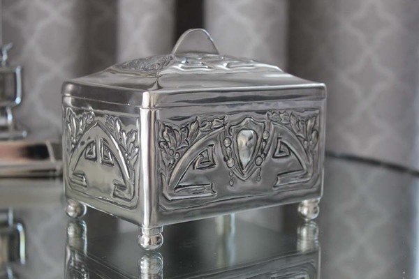 cukiernica posrebrzana Orient 