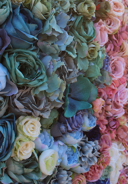 Bohemia, efektowna kwietna dekoracja w Twojej ramie, wym.100x100cm