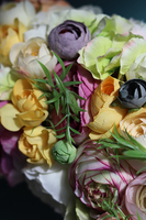 Bardzo duży dekoracyjny wianek wiosenny Kamasylvia, wym.58cm