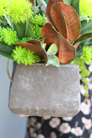 egzotyczna kompozycja ze strelicją, Modenata, wys.65cm 