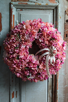 Bellinas 2 Hortensja, bogaty wianek na drzwi, śr.40cm   