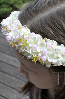 komunijny wianek na głowę Matylda, rozmiar uniwersalny, dziecięcy