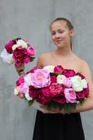 Pani Walewska bukiet do wazonu lub w rękę wys.30cm