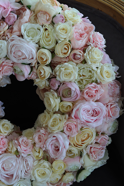 Bella Pastels, ogromny wianek na drzwi, śr.48cm