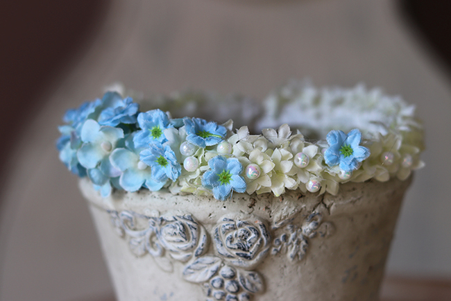 komunijny wianek na głowę Iga, rozmiar uniwersalny, dziecięcy