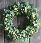 jesienny dekoracyjny wianek Antonina, śr.32cm  