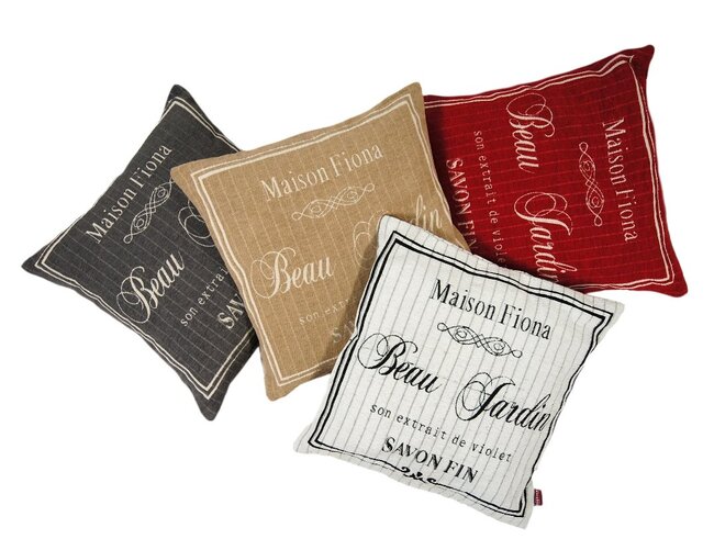 poszewka na poduszkę Beau Jardin Red 45x45cm