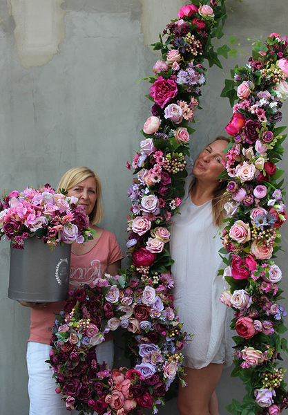 girlanda do dekoracji, Bella Jesienna jasna, dł.1m  
